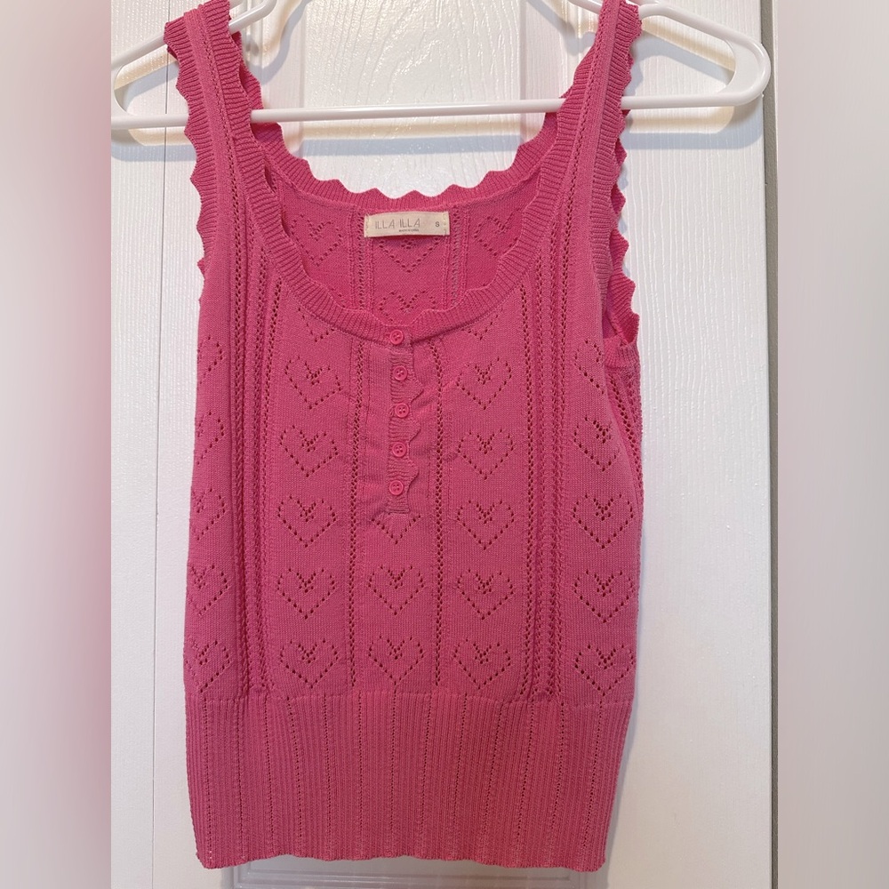 Knit tank top